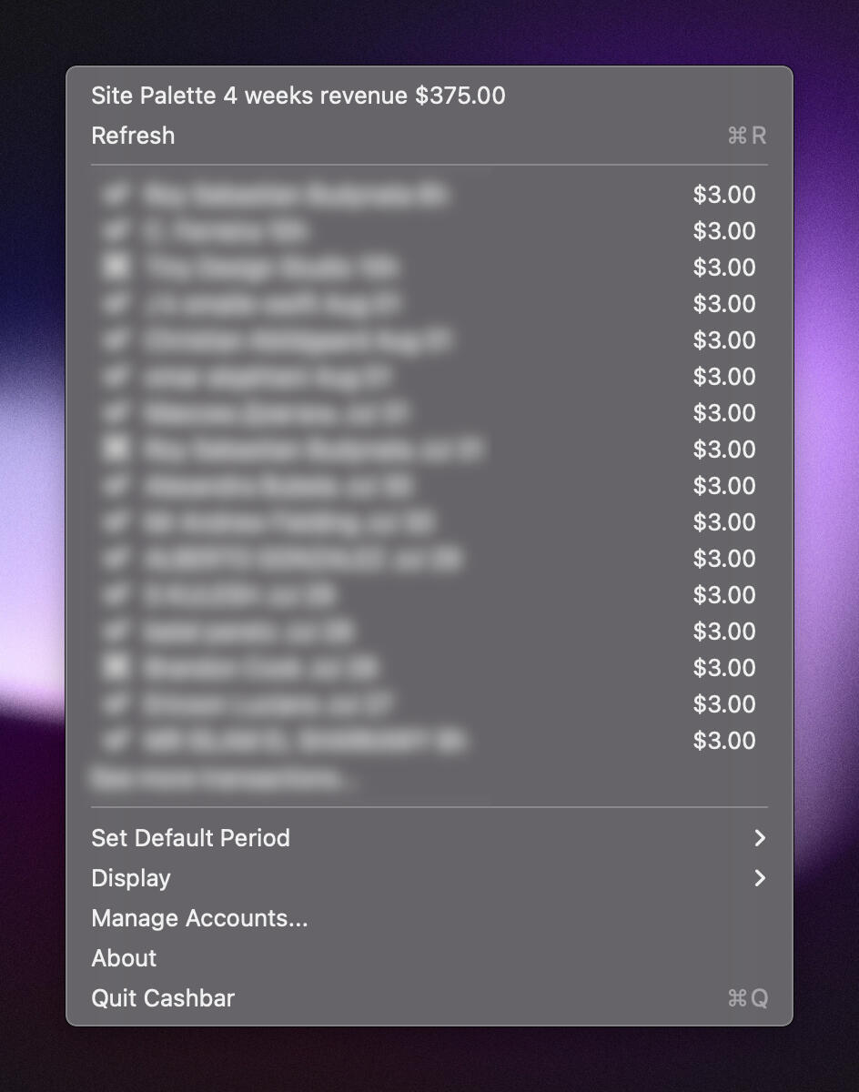 Cashbar app – app